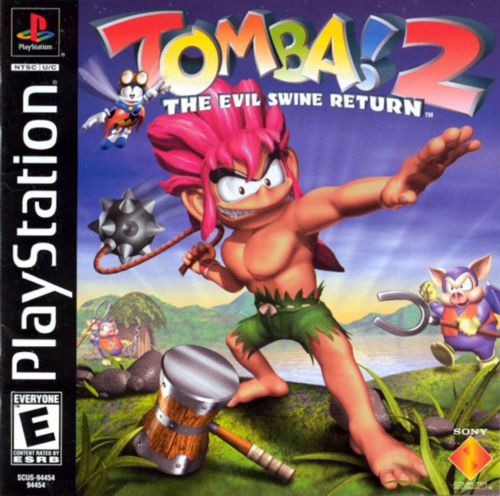 Tomba! 2 - The Evil Swine Return (USA) Cover